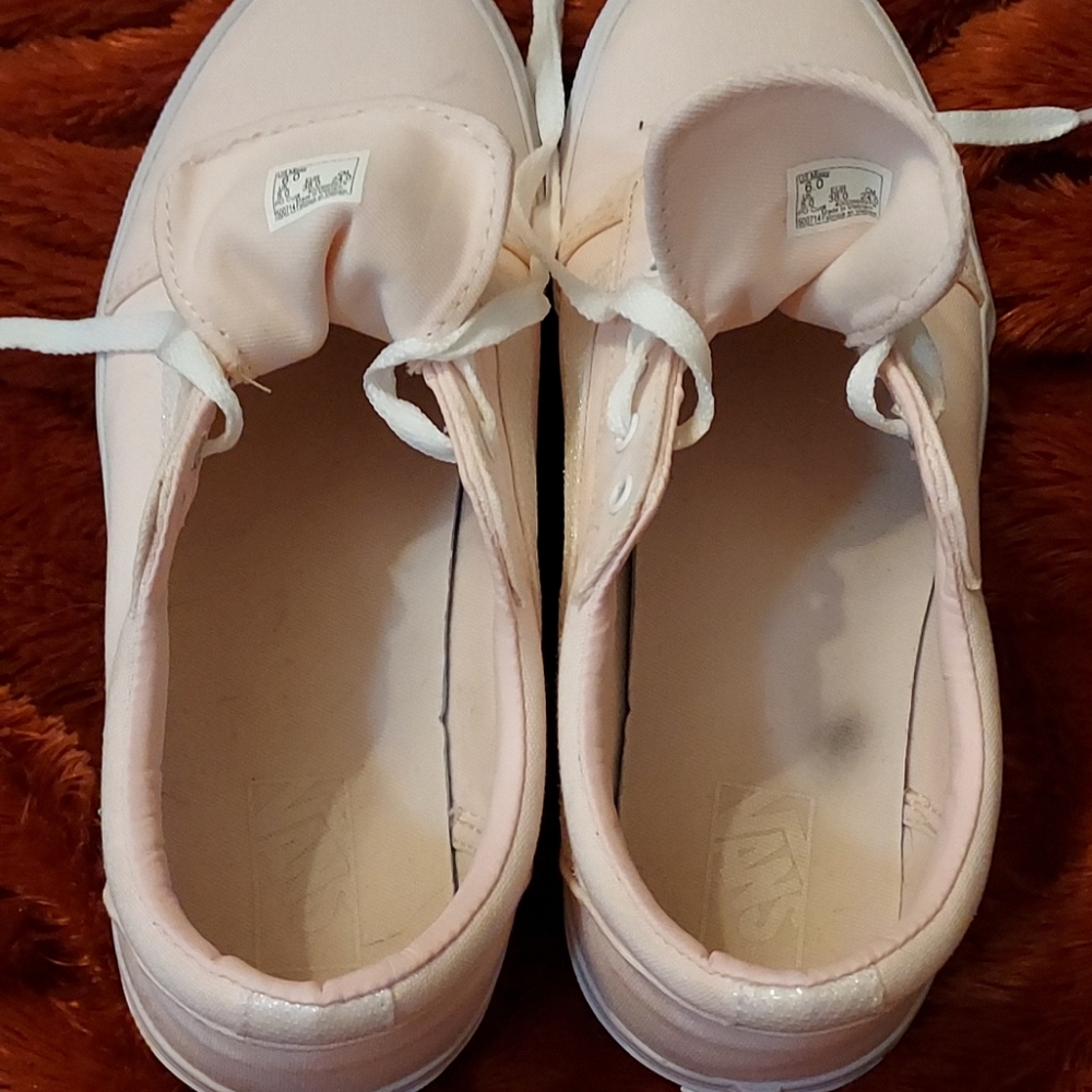 Vans Light Pale Pink Shoes - Picture 11 of 12